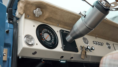 Classic Ford Bronco engine bay