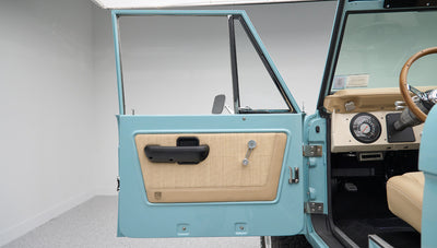 Classic Ford Bronco engine bay