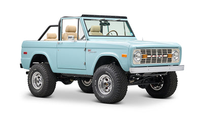 Classic Ford Bronco engine bay