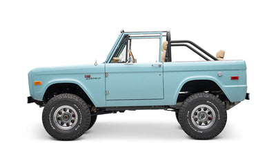 Classic Ford Bronco engine bay