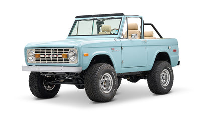 Classic Ford Bronco engine bay