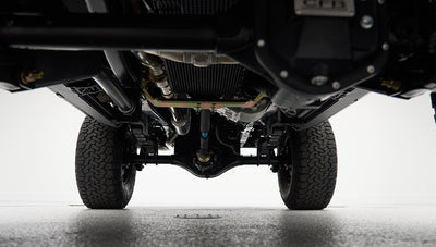 Classic Ford Bronco engine bay