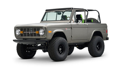 Classic Ford Bronco engine bay