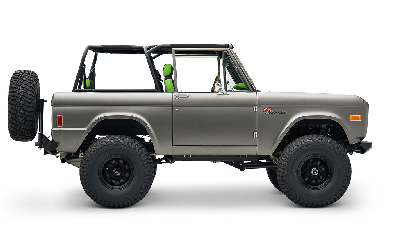 Classic Ford Bronco engine bay