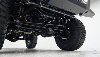 Classic Ford Bronco engine bay