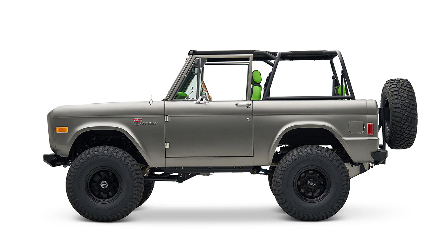 Classic Ford Bronco engine bay