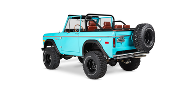 Classic Ford Bronco rear driver-side view