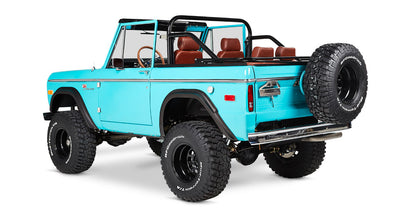 Classic Ford Bronco rear driver-side view