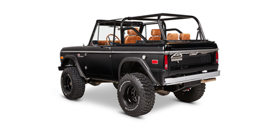 Classic Ford Bronco rear driver-side view