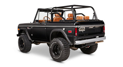 Classic Ford Bronco rear driver-side view