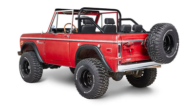 Classic Ford Bronco rear driver-side view
