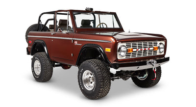 Classic Ford Bronco front passenger-side view