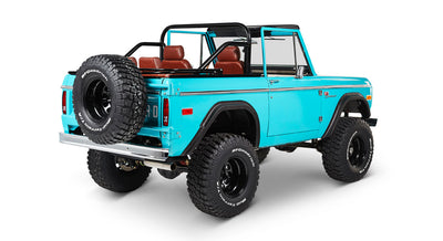 Classic Ford Bronco rear passenger-side view