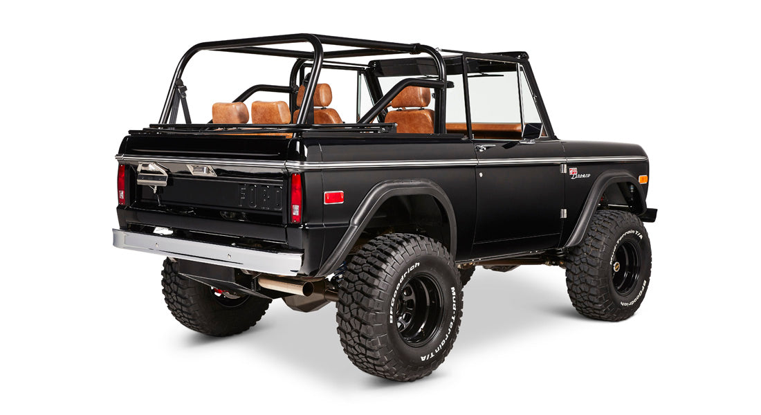 Classic Ford Bronco rear passenger-side view