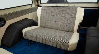 Classic Ford Bronco seating