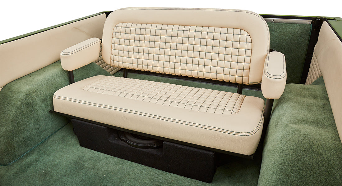 Classic Ford Bronco seating