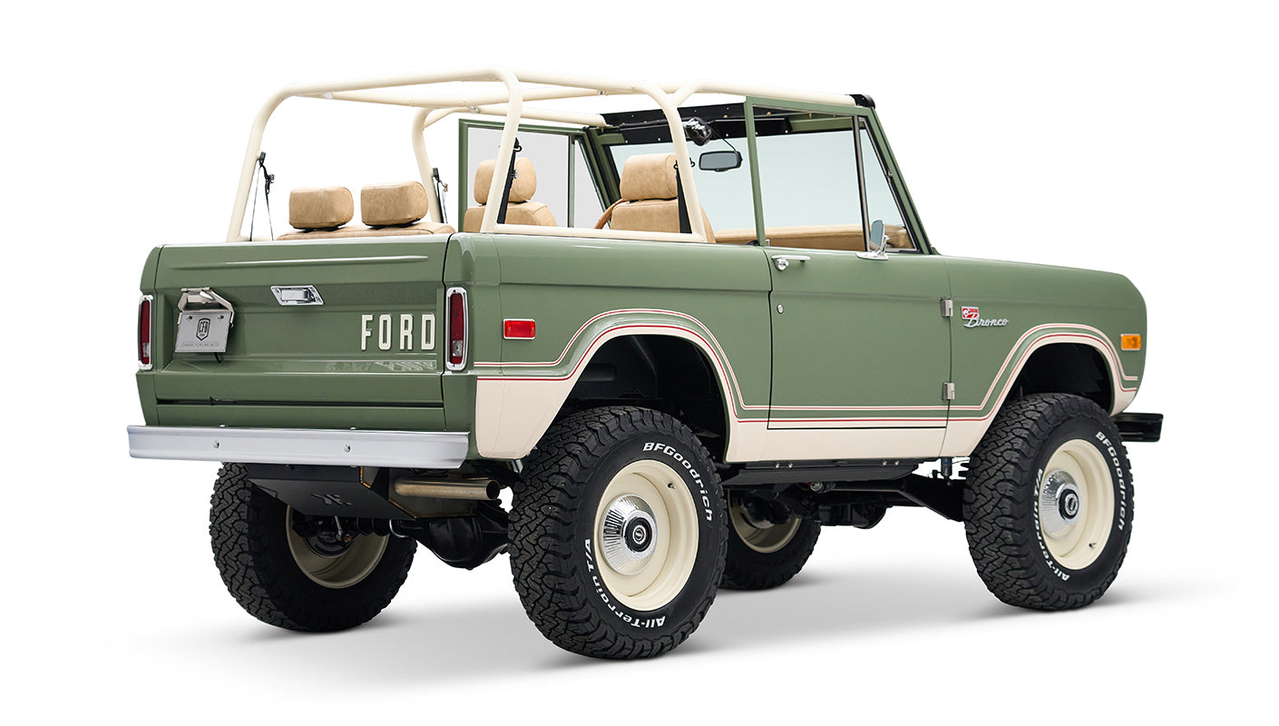 Classic Ford Bronco Boxwood Rangerstripes series