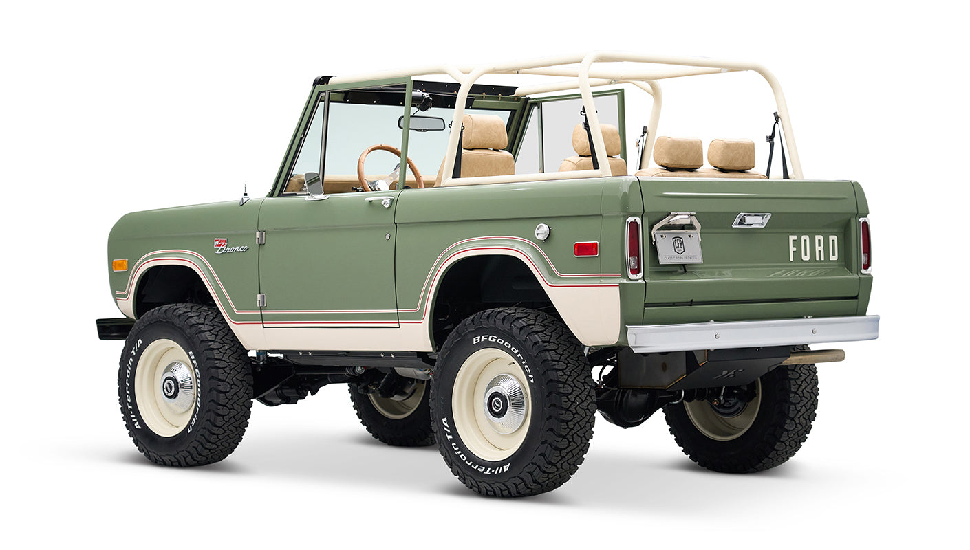 Classic Ford Bronco Boxwood Rangerstripes series