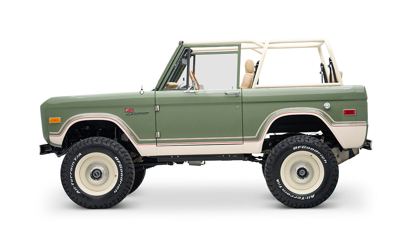 Classic Ford Bronco Boxwood Rangerstripes series