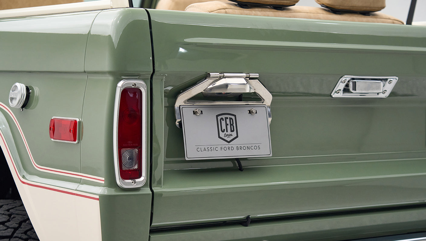 Classic Ford Bronco Boxwood Rangerstripes series