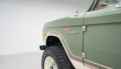 Classic Ford Bronco Boxwood Rangerstripes series