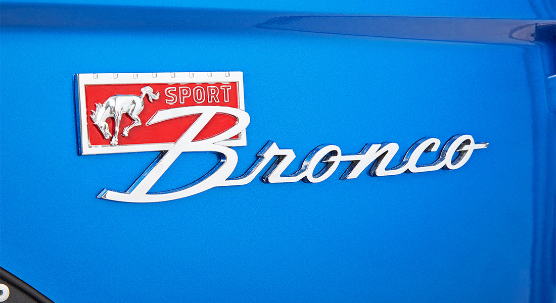 Classic Ford Bronco Broncoemblem