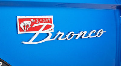 Classic Ford Bronco Broncoemblem