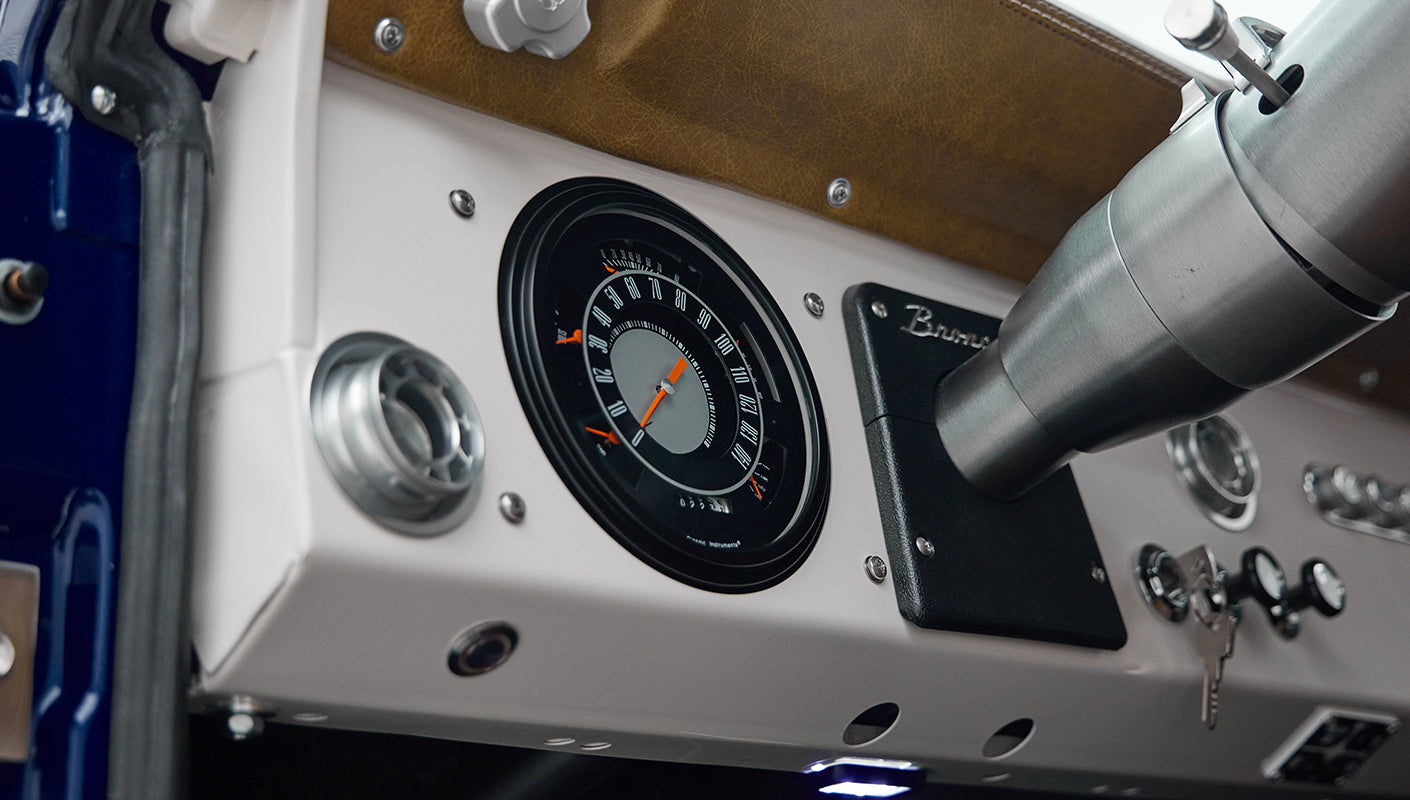 Classic Ford Bronco engine bay