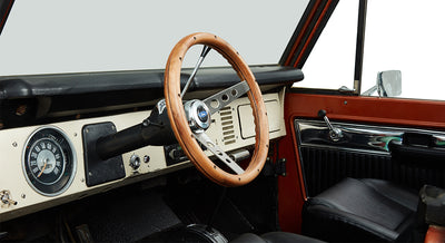 Classic Ford Bronco dashboard
