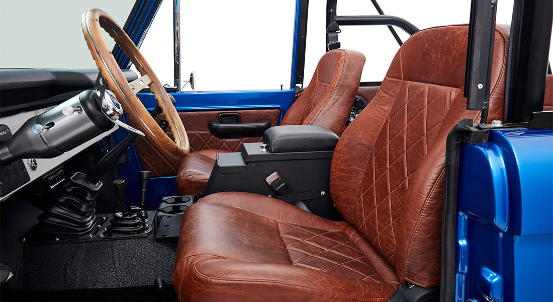 Classic Ford Bronco interior