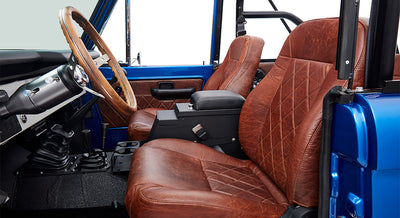 Classic Ford Bronco interior