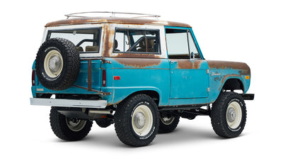 Classic Ford Bronco Ford Bronco 1973 Turquoise Patina Coyote Series series