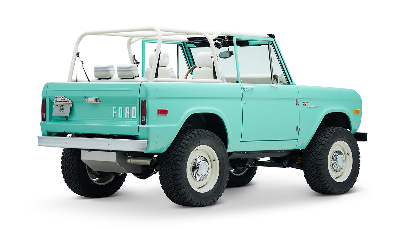 Classic Ford Bronco Ford Bronco 1974 Mint Green Coyote Series series