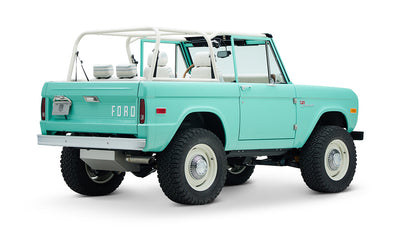 Classic Ford Bronco Ford Bronco 1974 Mint Green Coyote Series series