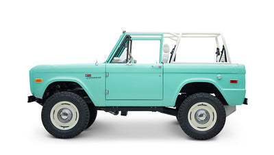 Classic Ford Bronco Ford Bronco 1974 Mint Green Coyote Series series