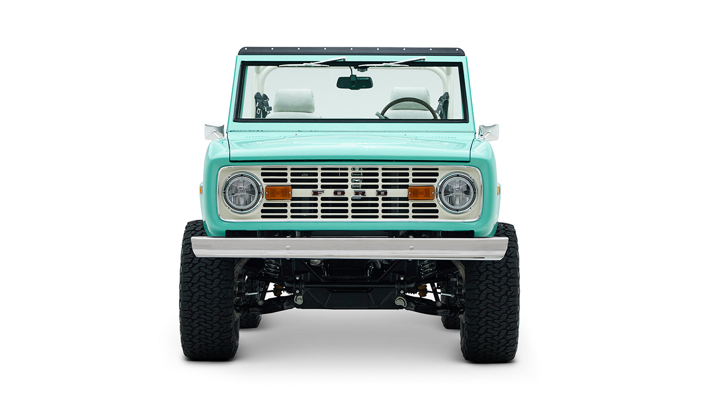 Classic Ford Bronco Ford Bronco 1974 Mint Green Coyote Series series