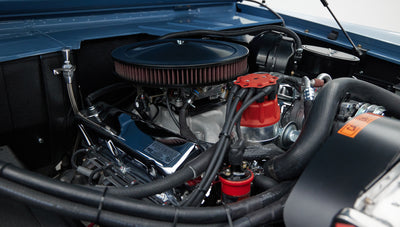 1974 classic ford bronco in stars & stripes blue with whiskey leather 302 motor