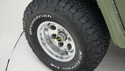 1976 classic ford bronco in boxwood green with ball glove leather tires