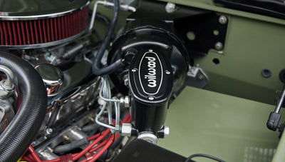 1976 classic ford bronco in boxwood green with ball glove leather brake reservoir
