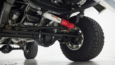 1976 classic ford bronco in boxwood green with ball glove leather underbody