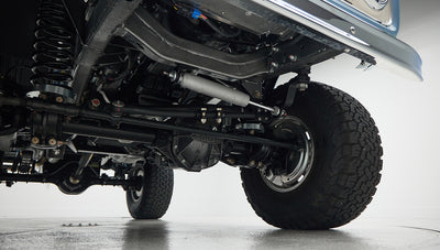 Classic Ford Bronco engine bay