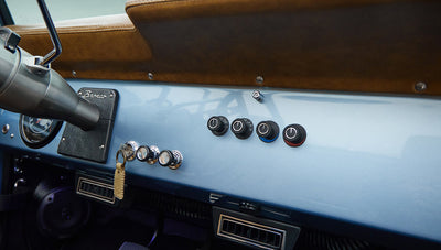 Classic Ford Bronco engine bay