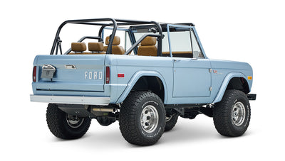 Classic Ford Bronco engine bay