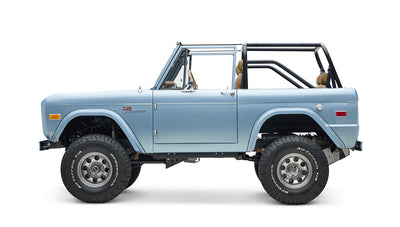 Classic Ford Bronco engine bay