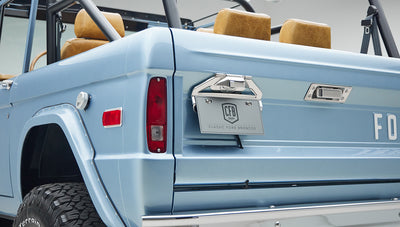 Classic Ford Bronco engine bay