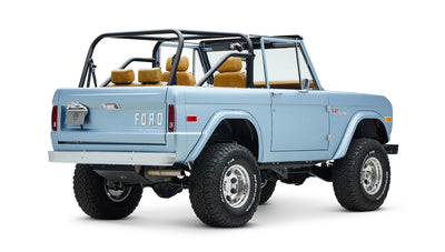 Classic Ford Bronco engine bay