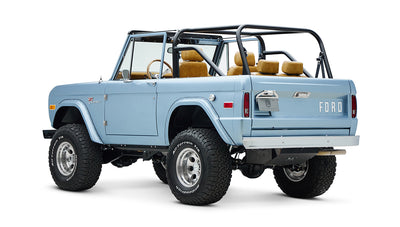 Classic Ford Bronco engine bay
