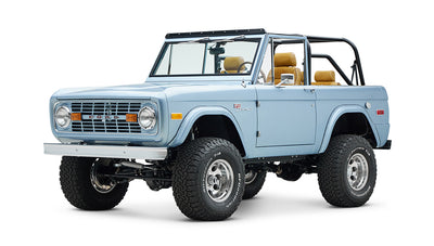 Classic Ford Bronco engine bay