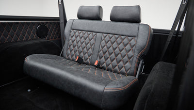 Black CFB diamond stitch interior