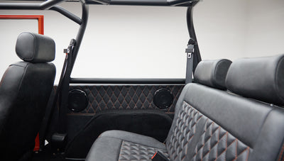 Black CFB diamond stitch interior